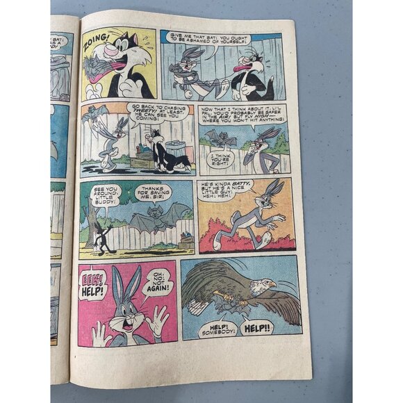 Whitman Bugs Bunny #168 Bronco Buster Bunny November 1975 Comic Bagged Boarded - Picture 5 of 7